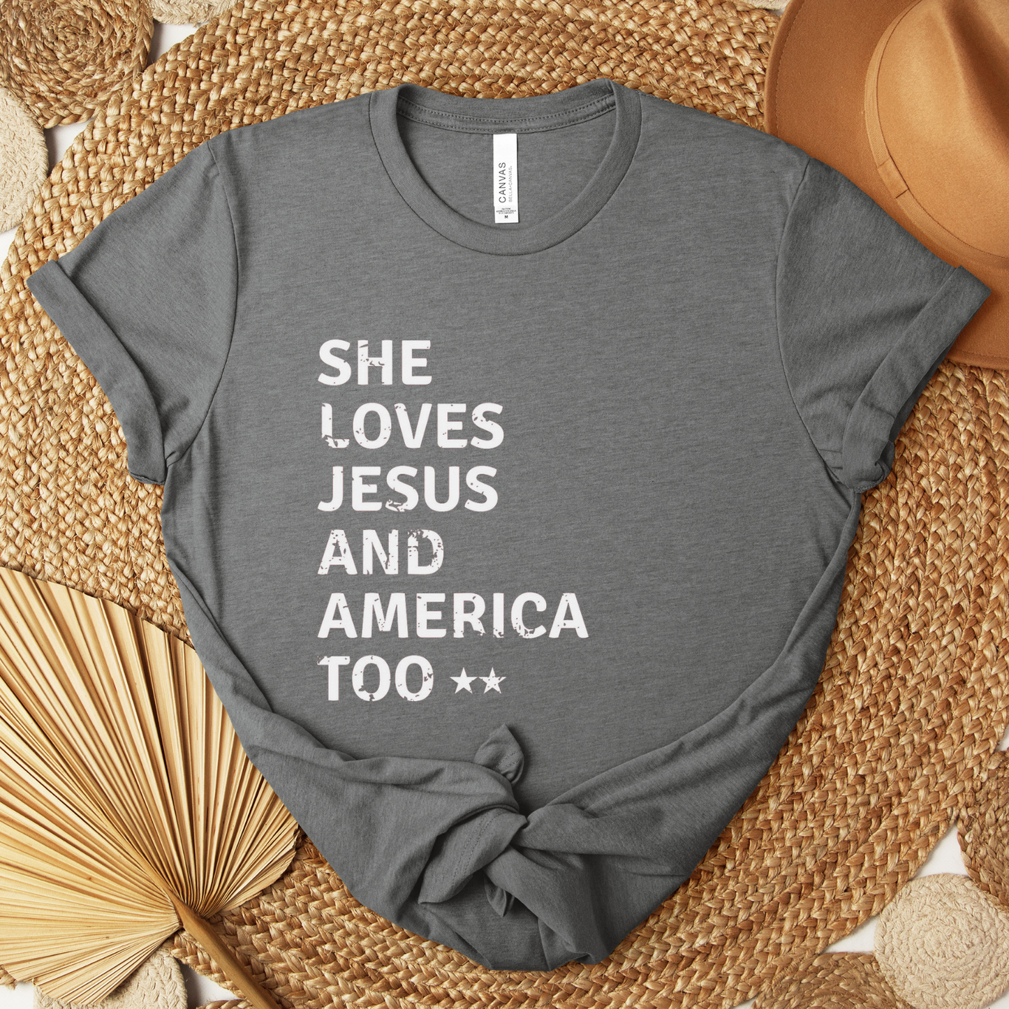 She Loves Jesus and America Too (wholesale)